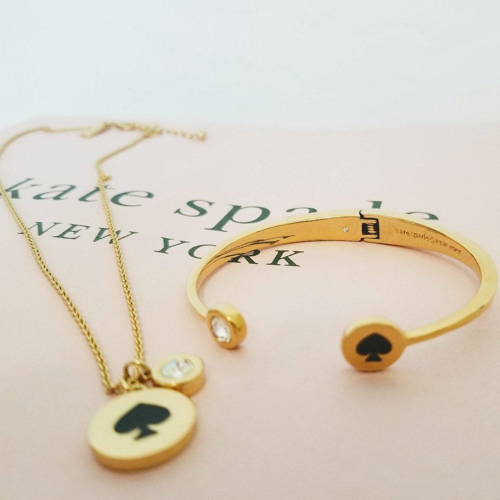 kate spade necklace and bracelet set, NWOT